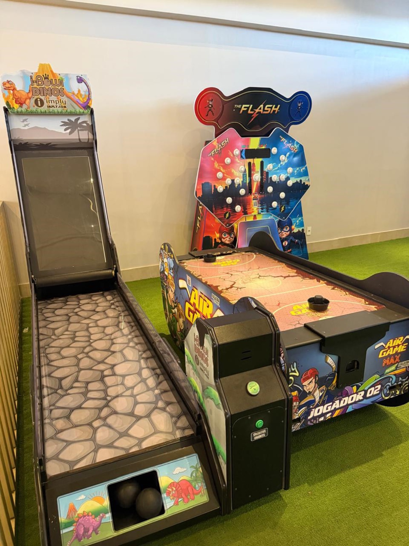 Boliche eletrônico + air game