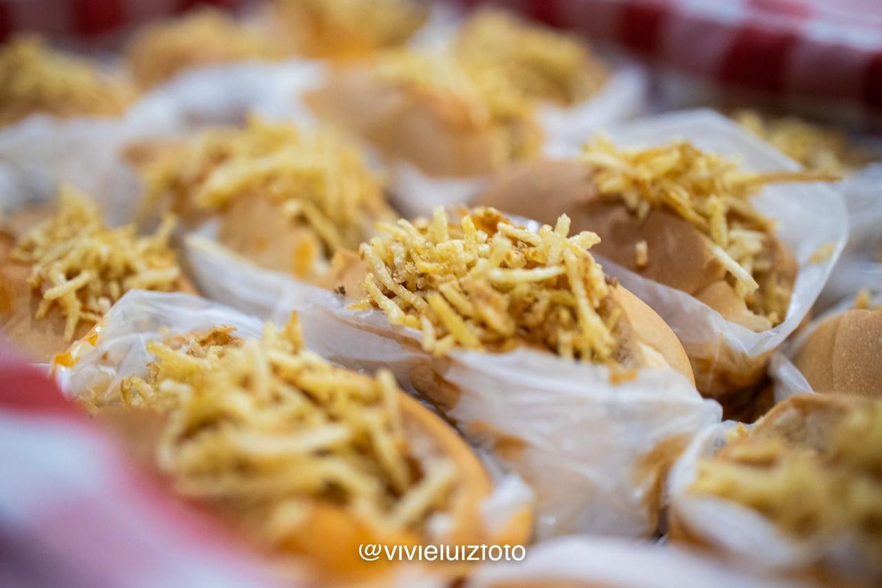 Lanches da festa
